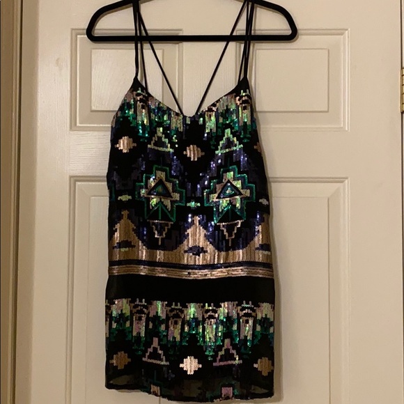 Sequin show me your mumu dress - Picture 1 of 3